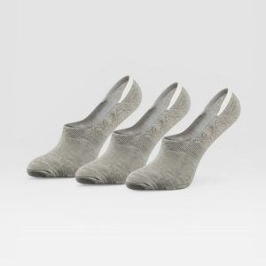 Grijze Sockly Invisible sokken vooraanzicht