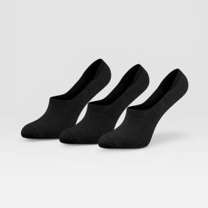 Zwarte Sockly Invisible sokken vooraanzicht