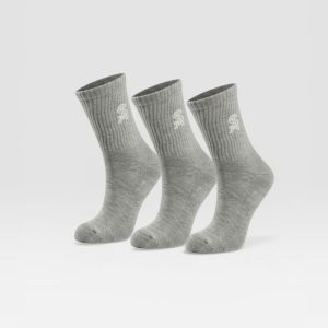 Grijze Sockly Essential sokken vooraanzicht