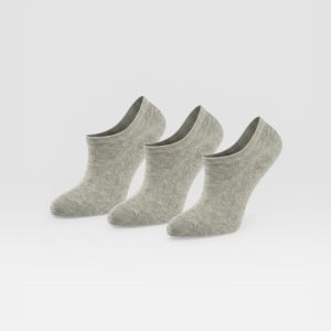 Grijze Sockly Core sokken vooraanzicht