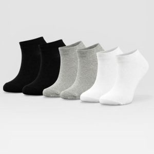 Sockly Classic sokken mix zwart wit grijs vooraanzicht