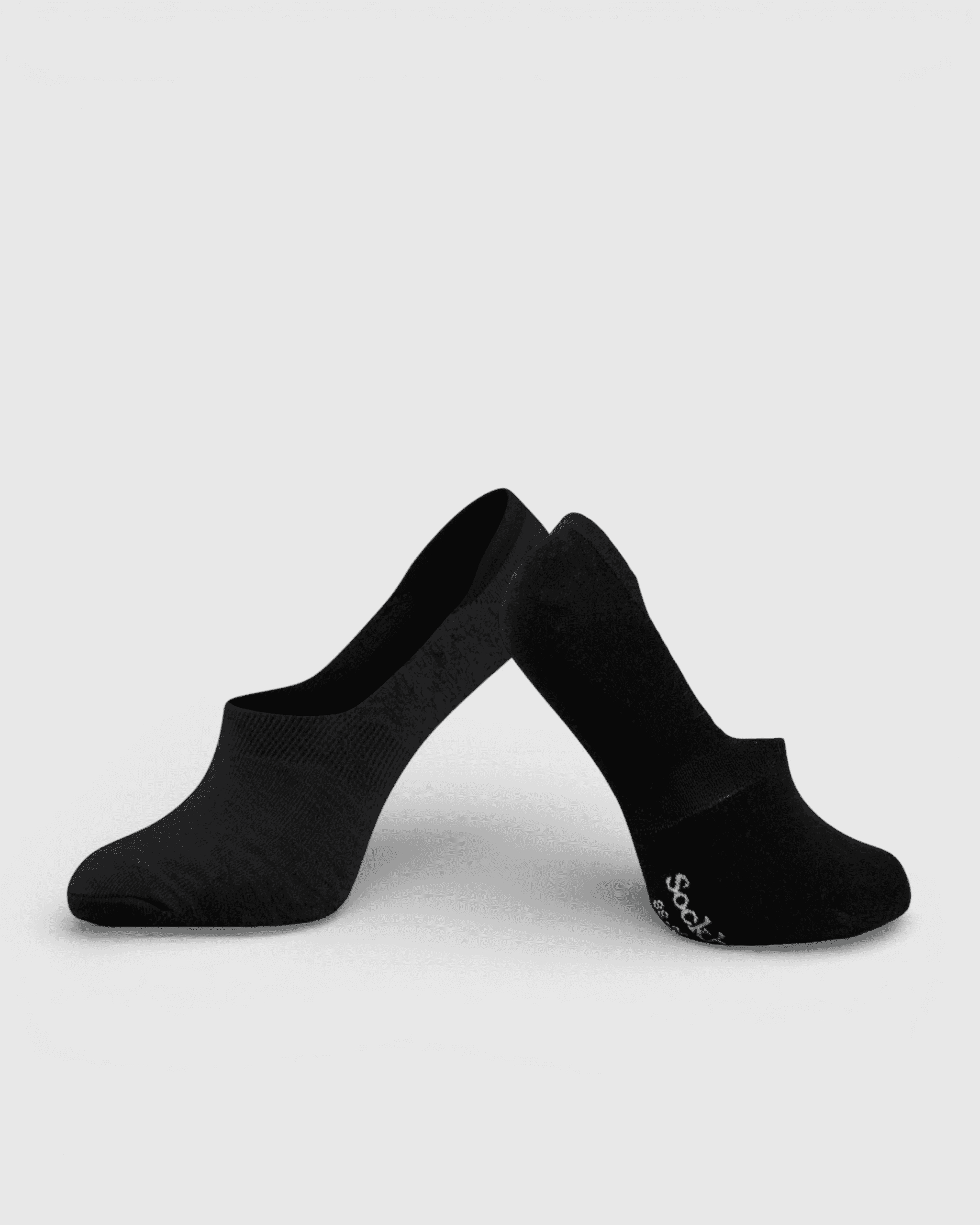 Zwarte Sockly Invisible sokken