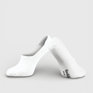 Witte Sockly Invisible sokken